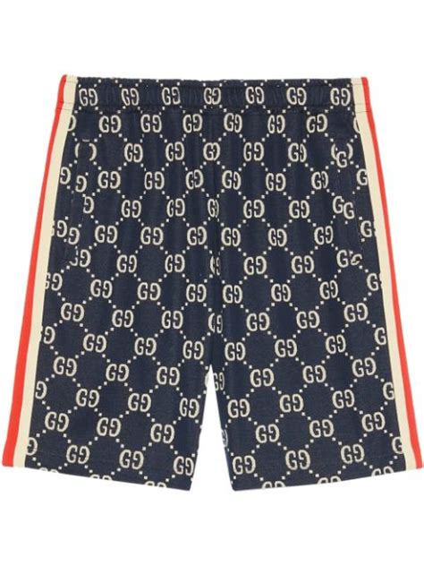 gucci shorts blue red|short Gucci yupoo.